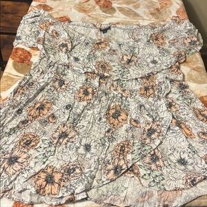 Floral Off-Shoulder Blouse from torrid